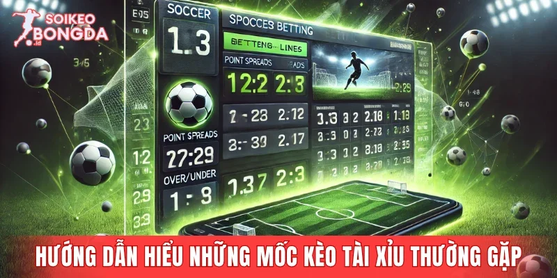 Hướng dẫn cách hiểu những mốc kèo tài xỉu thường gặp